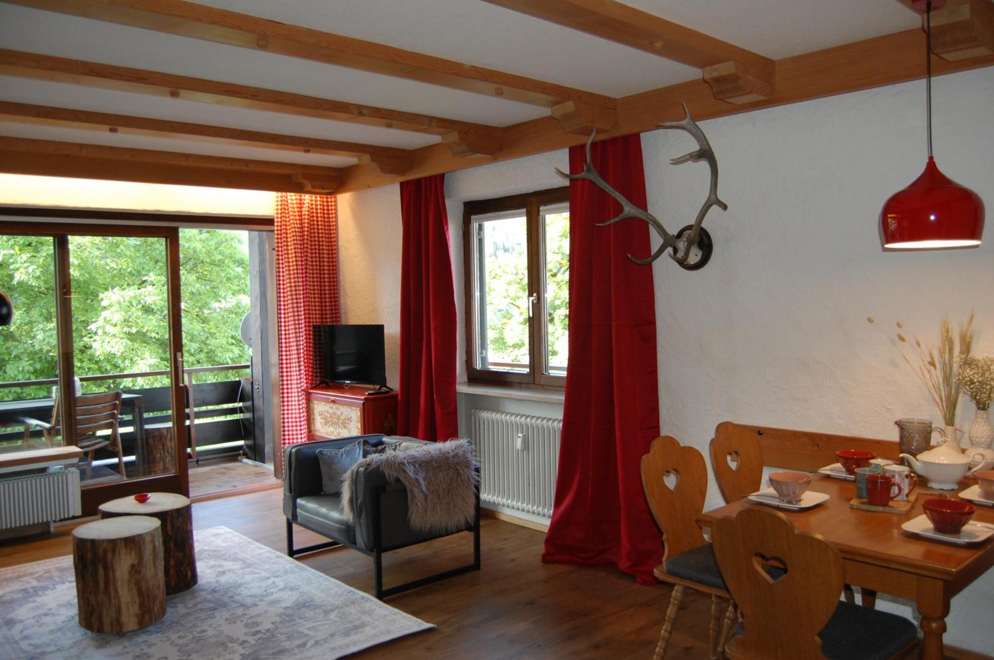 Ferienwohnung Mit Balkon I Bergblick I Parkplatz Apartment One Бад-Хинделанг Экстерьер фото